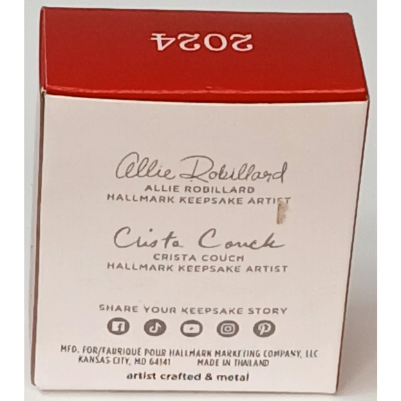 Hallmark Keepsake Christmas Ornament Mini Angel Of Love 2024 - Picture 2 of 5